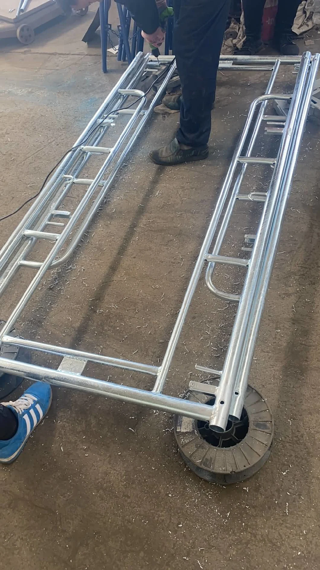 Hot DIP Galvanized Weld Steel Scaffolding Frame