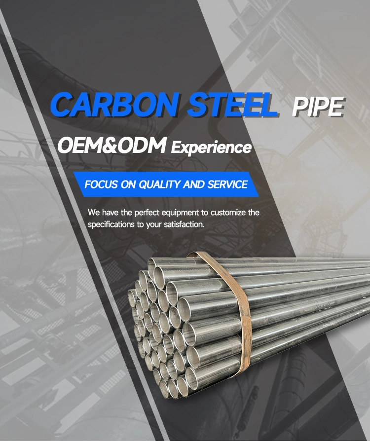 Carbon A53 A106 Seamles Sizes BS 1387 Galvanized Round Welded Pipe ERW Hot-DIP Pipe ERW Rectangular Tube Structural Steel Pipe Welded Galvanized Pipe